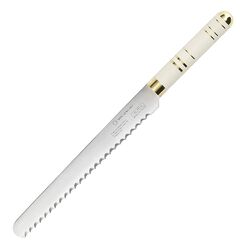 Bon Centuri - Oyster White Brödkniv 23 cm Vit