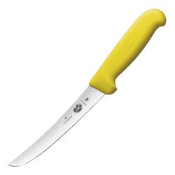 Victorinox - Fibrox Hankotsu Urbeningskniv 15 cm Gul