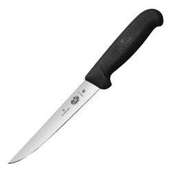 Victorinox - Fibrox Urbeningskniv med rakt blad 15 cm Svart
