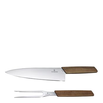 Victorinox - Swiss Modern Trancherset 2 delar Valnöt