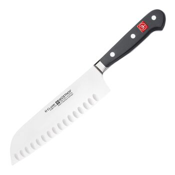 Wüsthof - Classic Santokukniv 17 cm olivslipad